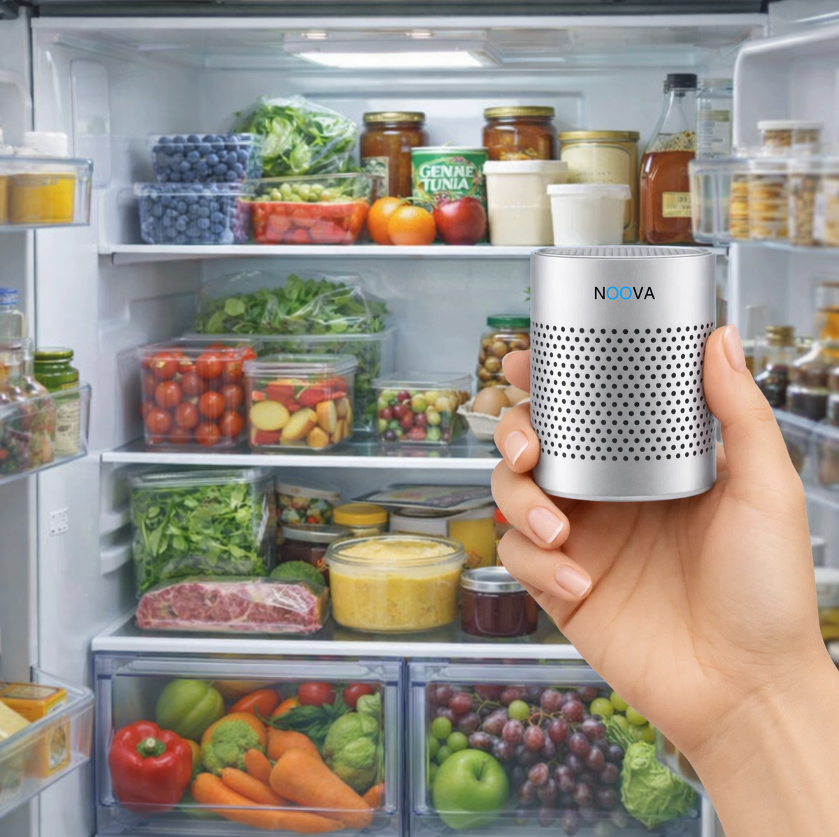 Noova Fridge Purifier – Eliminate Odors, 100% Silent